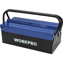 WORKPRO WP282003 Βαλίτσα Εργαλείων Μεταλλική Αδιάβροχη Μ42xΠ20xΥ17cm