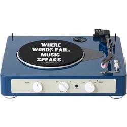 Gadhouse MK ll Brad Retro Πικάπ Bluetooth & USB Navy Blue