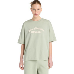 New Balance Linear Heritage Γυναικείο Αθλητικό T-Shirt Πράσινο Mint WT53525