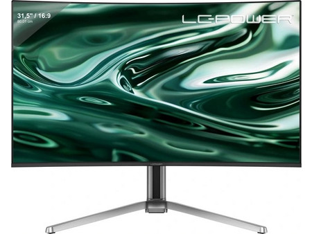 LC-Power LC-M32UCO QD-OLED HDR Curved Gaming Monitor 31.5" 3840x2160 4K UHD 165Hz 0.03ms