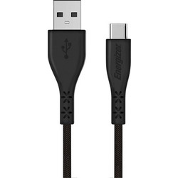 Energizer USB-A to USB-C 1.2m Black C410CGBK