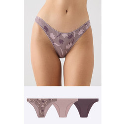 Minerva Γυναικεία Slip Μωβ 3Pack 90-81323-958