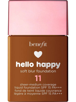 Benefit Hello Happy Soft Blur 11 Liquid Foundation SPF15 30ml