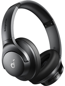 Anker Q21i Ασύρματα Bluetooth Ακουστικά Over Ear με Noise Cancelling Μαύρα