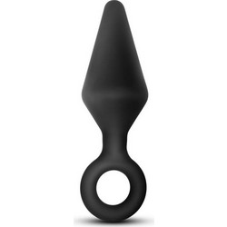 Blush Loop Plug Large Πρωκτική Σφήνα 13.3cm Μαύρη