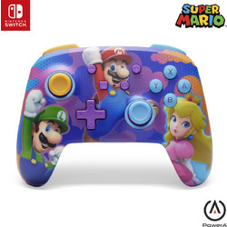 PowerA Enhanced Wireless Controller Color Splash Heroes για Switch