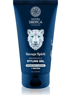 Natura Siberica Arctic Wild Savage Spirit Gel Μαλλιών Ανδρικό Δυνατό Κράτημα 150ml