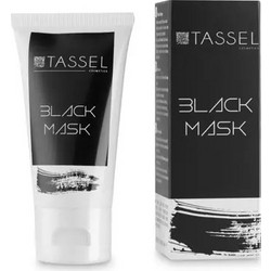 Tassel Black Κρεμώδης Μαύρη Μάσκα Προσώπου με Άνθρακα 50ml