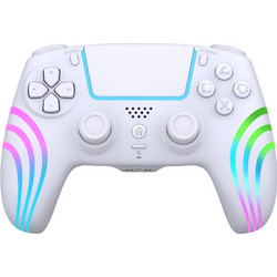 Deep Explorer Wireless Controller για PC PS4 & PS3 White