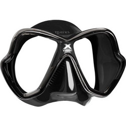 Mares X-Vision Μάσκα Θαλάσσης Μαύρη