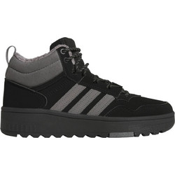 Adidas Hoops 4.0 Παιδικά Sneakers Μποτάκια Μαύρα Ανθρακί JQ7903