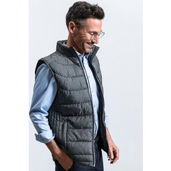 Russell Athletic Αμάνικο Ανδρικό Μπουφάν Puffer Γκρι R-441M-0