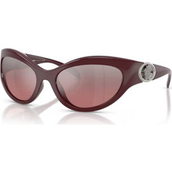 Versace VE4485 54877E Γυναικεία Γυαλιά Ηλίου Μάσκα Κοκάλινα Καφέ με Καφέ Φακό