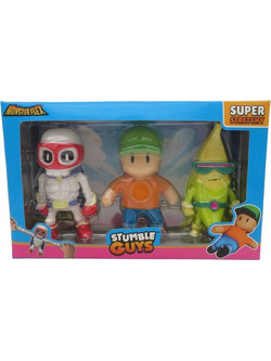 Just Toys Monsterflex Stumble Guys Series 2 3-Pack