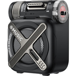 XO F72 Mecha Ηχείο Bluetooth 5W Μαύρο