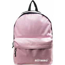 Motarro Σχολική Τσάντα Πλάτης Γυμνασίου - Λυκείου Ροζ MX026