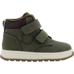 Safety Jogger Παιδικά Μποτάκια Χακί με Σκρατς & Γούνα SJ621028