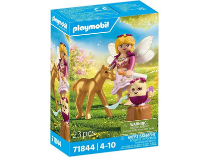 Playmobil Magic Unicorns Νεράιδα & Χρυσός Μονόκερος-Πουλάρι για 4-10 Ετών 71844