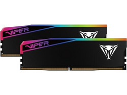 Patriot Viper Elite 5 Ultra RGB 96GB (2X48GB) DDR5 RAM 6400MHz C32 Black VEUR596G6432K