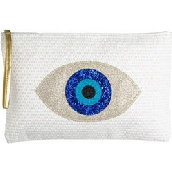 Glitter 1237939 Γυναικείο Νεσεσέρ Παραλίας 32x21cm Λευκό