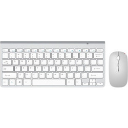AOAS AS-8066 White Ασύρματο Σετ Πληκτρολόγιο & Ποντίκι για Tablet