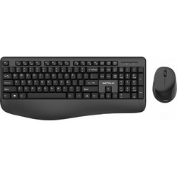 Serioux SRXK-NK9810WR Black Ασύρματο Σετ Πληκτρολόγιο & Ποντίκι