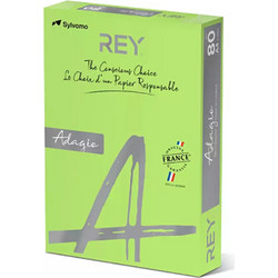 Rey Adagio Χαρτί Α4 80gr/m² 500 Φύλλα Ανοιχτό Πράσινο