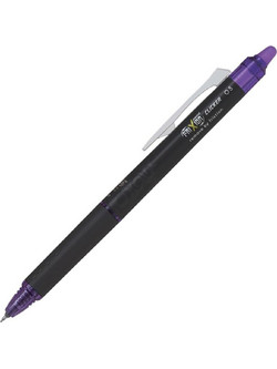 Pilot Frixion Point Clicker Στυλό Gel που Σβήνει 0.5mm Μωβ 230.604454