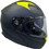 Faseed FSD 967 Matt Black Yellow Κράνος Μηχανής Flip-Up
