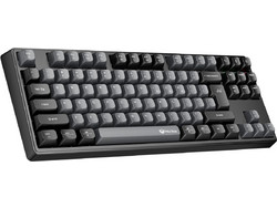 Meetion MT-MK14 Ασύρματο Μηχανικό Gaming Πληκτρολόγιο TenKeyLess με Custom Red Διακόπτες RGB Black