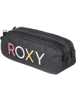 Roxy Κασετίνα Βαρελάκι με 2 Θήκες Μαύρη 23460628774