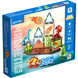Geomag Magnetic Tiles Dino World 25τμχ
