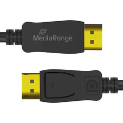 MediaRange Καλώδιο DisplayPort 2.1 to DisplayPort Male 2m Black MRCS248