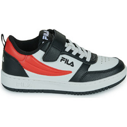 Fila Rega Παιδικά Sneakers Λευκά Μαύρα Κόκκινα FFK0230-83035