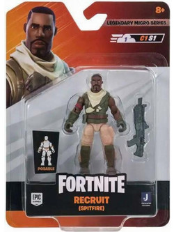 Jazwares Fortnite Legendary Micro Series Recruit (Spitfire) Φιγούρα Δράσης για 8+ Ετών 6.5cm
