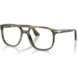 Persol PO3329V 1237 Ανδρικός Σκελετός Γυαλιών Οράσεως Κοκάλινος Καφέ