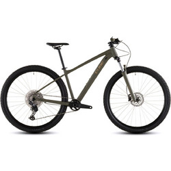 Cube Aim Slx 2026 Mountain Bike 27.5" Αλουμινίου με 12 Ταχύτητες και Δισκόφρενα Χακί Χρυσό