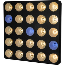 Eurolite Pixel Matrix Panel 5x5 Φωτορυθμικό Strobe Light LED DMX RGB / Θερμό Λευκό