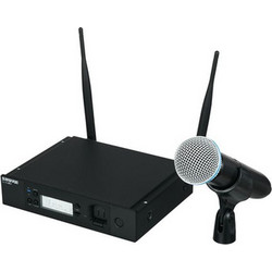 Shure GLXD24R+/Beta58 Σετ Δυναμικό Μικρόφωνο Χειρός XLR