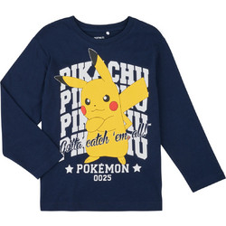 Name It Pokemon Παιδικό T-Shirt Μακρυμάνικο Navy Μπλε Κίτρινο 13248216