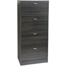 Velco Παπουτσοθήκη Μοριοσανίδας Wenge M63xΠ24xΥ150cm 1212Y436