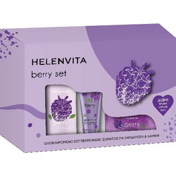Helenvita Berry Body MIlk 300ml + Body Scrub 250ml + Hand Cream 30ml