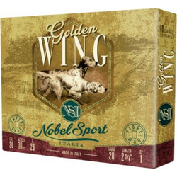 Nobel Sport Golden Wing Φυσίγγια Συγκέντρωσης 20Cal 70mm 28gr 5τμχ