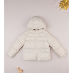 Prenatal Παιδικό Μπουφάν Χειμωνιάτικο Puffer Αντιανεμικό Μπεζ 1439699