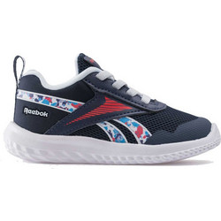Reebok Rush Runner 5 Παιδικά Αθλητικά Παπούτσια για Τρέξιμο Navy Μπλε Κόκκινα 100232042