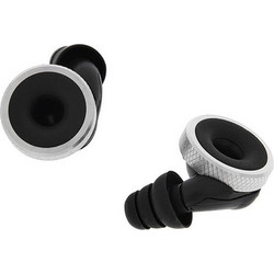 Limousine Ωτοασπίδες Σιλικόνης 2τμχ Knurled Μαύρες