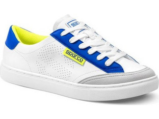 Sparco S-Time Ανδρικά Sneakers Λευκά 0012B3BAGF