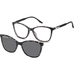 Sunoptic TRC186A Γυναικείος Σκελετός Γυαλιών Οράσεως Κοκάλινος Μαύρος