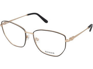 Guess GU2825 001 Γυναικείος Σκελετός Γυαλιών Οράσεως Μεταλλικός Χρυσός Μαύρος