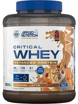 Applied Nutrition Critical Whey Caramel Latte Πρωτεΐνη Ορού Γάλακτος 2kg